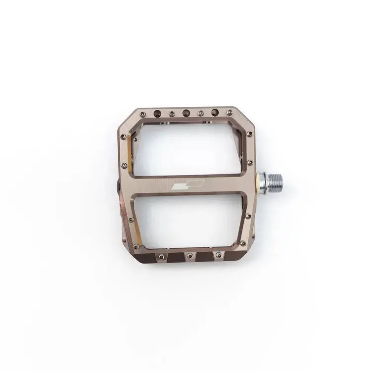 The Sensus Crue Flat Pedal - Cromo - Rose Gold 1
