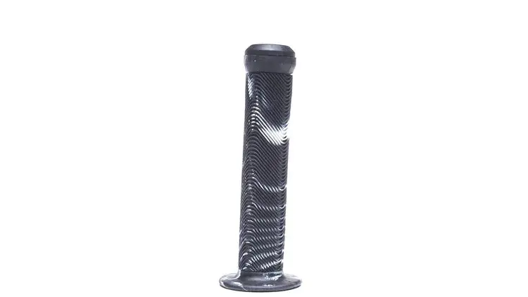 The Sensus Swayze Single-Ply Mtb Grip - Black-White Swirl 1