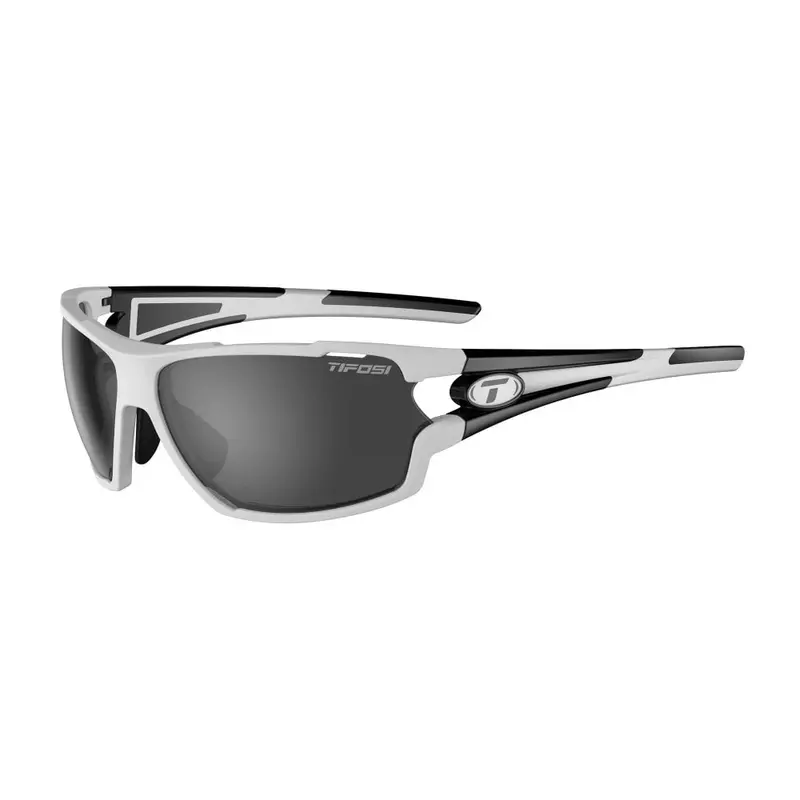 Tifosi Amok Interchangeable Lens Sunglasses - White-Black 1