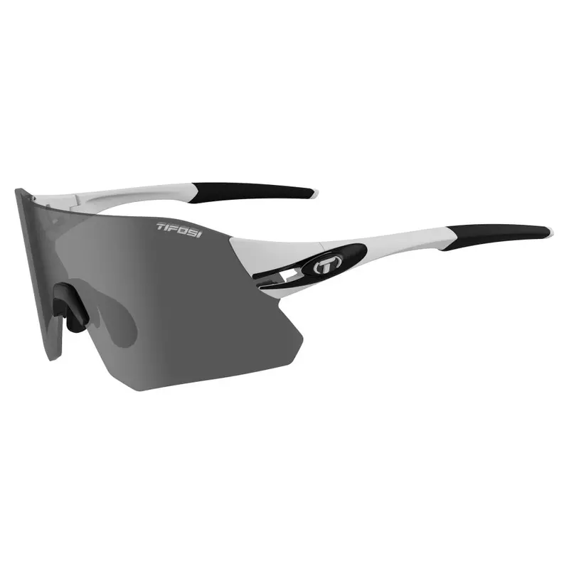 Tifosi Rail Interchangeable Lens Sunglasses - White-Black 1