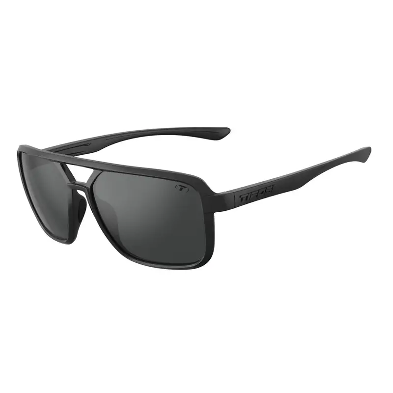 Tifosi Salto Single Lens Sunglasses - Blackout Smoke 1