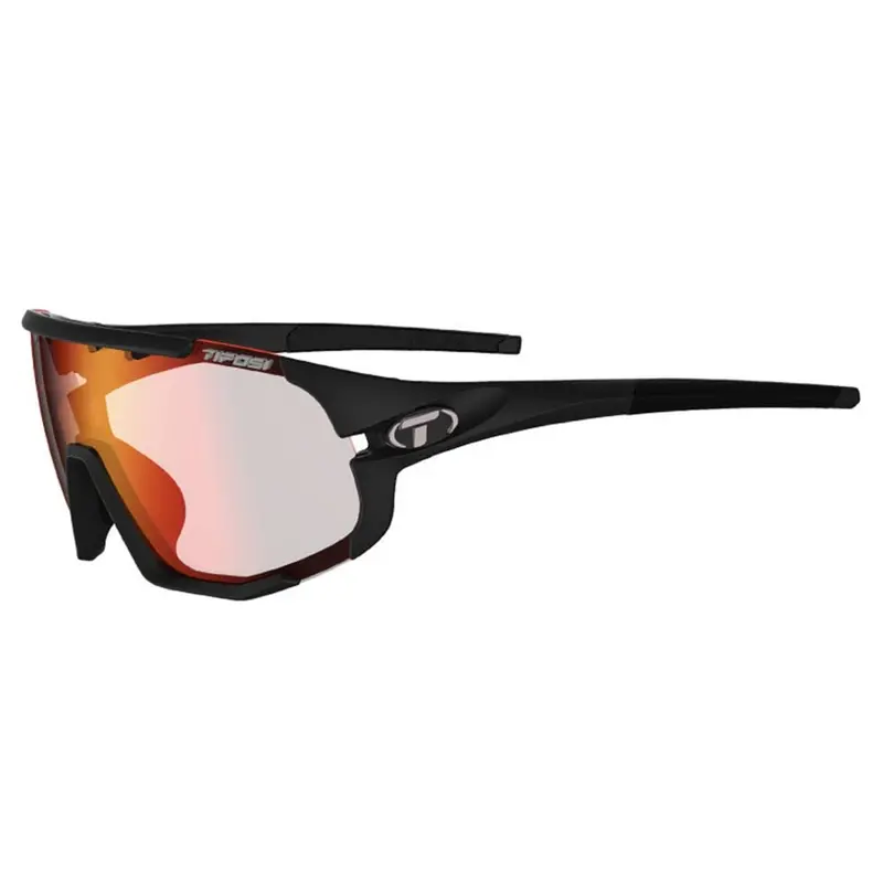 Tifosi Sledge Fototec Single Lens Sunglasses - Matt Black 1