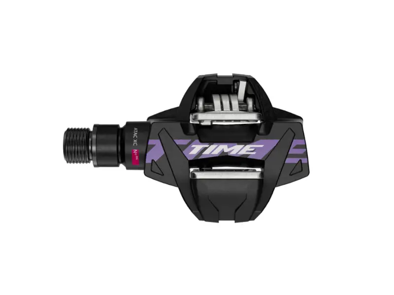 Time Xc 6 Clipless Pedals - Black-Purple 1