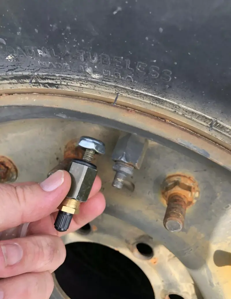 Tire Valve Stem - Replacement Air Filling For Military Humvee Tires And M1101 M1102 Trailers 1