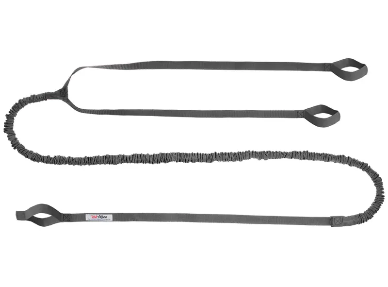 Towwhee Motowwhee Adventure Tow Strap - Heavy/Motorcycle Tune - Black 1