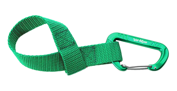 Towwhee Quick Loop 12" Strap With Mini Carabiner - Green 1