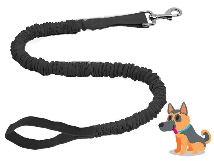 Towwhee V2 Ez Tab Dog Leash - Black 1