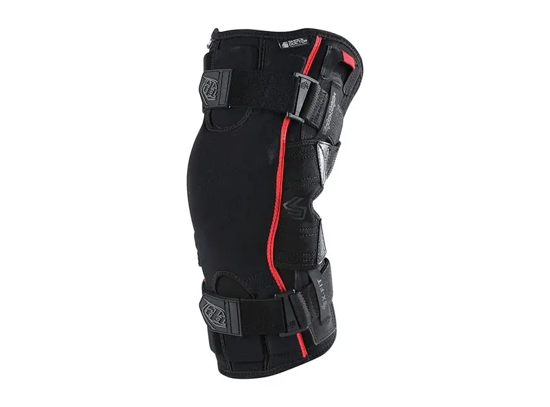 Troy Lee Designs 6400 Knee Brace - Black 1