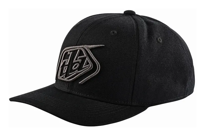 Troy Lee Designs 9Forty Snapback Hat - Crop - Black-Charcoal 1