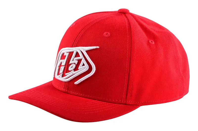 Troy Lee Designs 9Forty Snapback Hat - Crop - Red-White 1