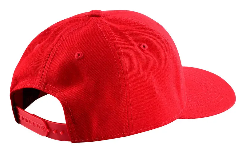 Troy Lee Designs 9Forty Snapback Hat - Crop - Red-White 2