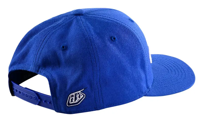 Troy Lee Designs 9Forty Snapback Hat - Signature - Blue-White 2