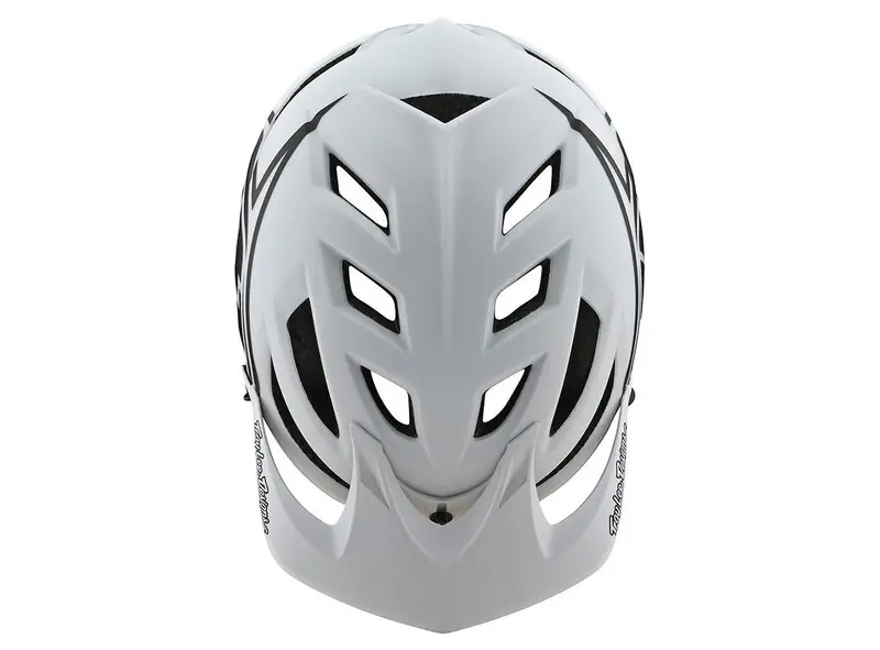 Troy Lee Designs A1 Helmet Replacement Visor - White 1