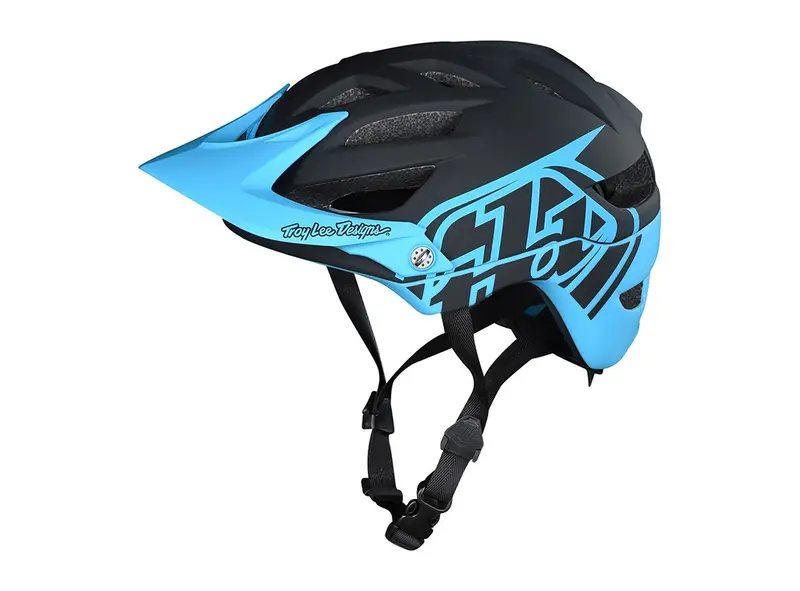 Troy Lee Designs A1 Mips Classic Helmet - Youth - Black-Ocean 1