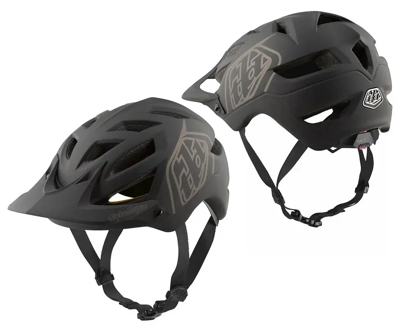 Troy Lee Designs A1 Mips Mtb Helmet - Classic - Black 1