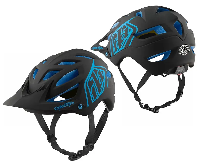 Troy Lee Designs A1 Mips Mtb Helmet - Classic - Black-Blue 1