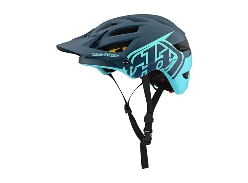 Troy Lee Designs A1 Mips Mtb Helmet - Classic - Dark Gray-Aqua2019 1