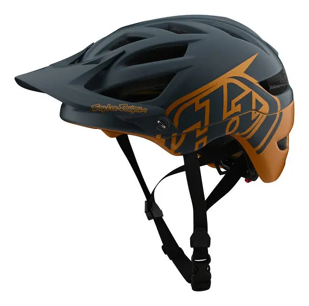 Troy Lee Designs A1 Mips Mtb Helmet - Classic - Gray-Gold - 2020 1