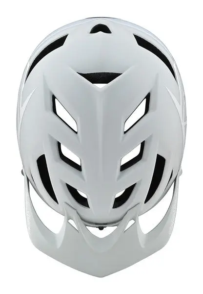 Troy Lee Designs A1 Mips Mtb Helmet - Classic - Light Gray-White - 2021 4