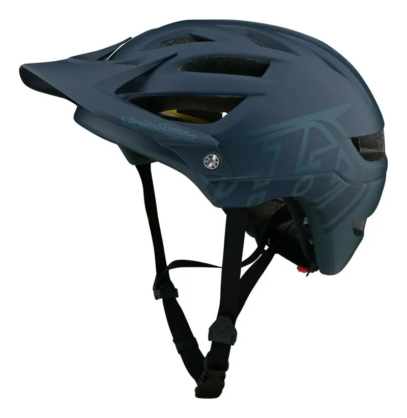 Troy Lee Designs A1 Mips Mtb Helmet - Classic - Slate Blue - 2022 1