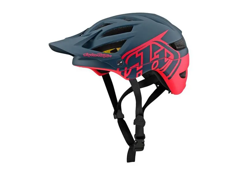 Troy Lee Designs A1 Mips Mtb Helmet - Classic - Slate-Magenta - 2019 1