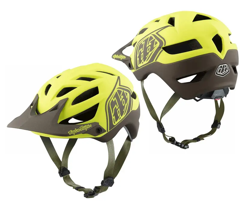Troy Lee Designs A1 Mips Mtb Helmet - Classic - Yellow-Black 1