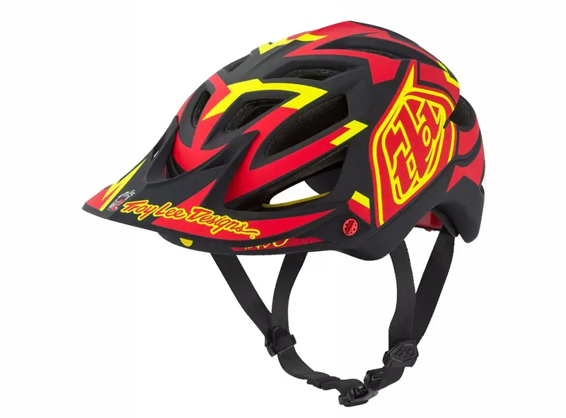Troy Lee Designs A1 Mips Mtb Helmet - Vertigo - Red 1