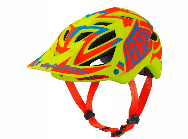 Troy Lee Designs A1 Mips Mtb Helmet - Vertigo - Yellow 1