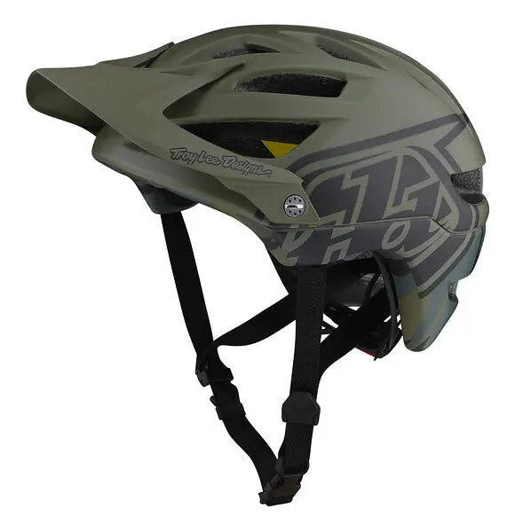 Troy Lee Designs A1 Mips Mtb Helmet - Youth - Camo - Army - 2022 1