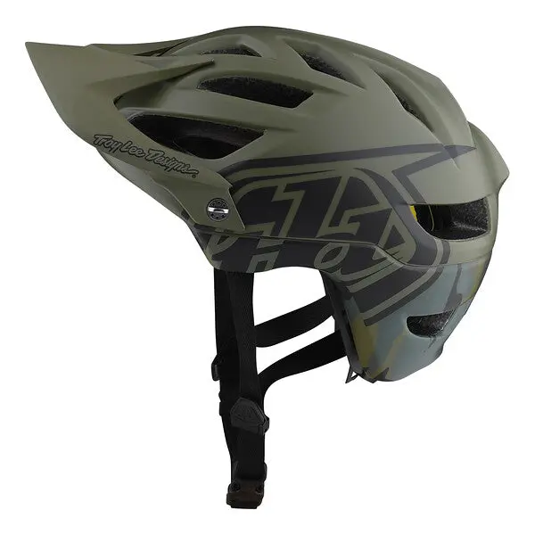 Troy Lee Designs A1 Mips Mtb Helmet - Youth - Camo - Army - 2022 2