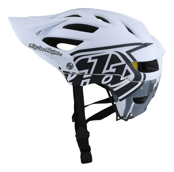 Troy Lee Designs A1 Mips Mtb Helmet - Youth - Camo - White - 2022 2