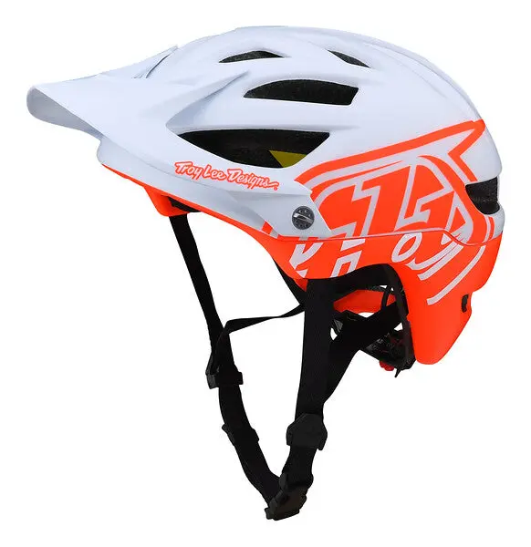 Troy Lee Designs A1 Mips Mtb Helmet - Youth - Classic - Rocket Red - 2022 1