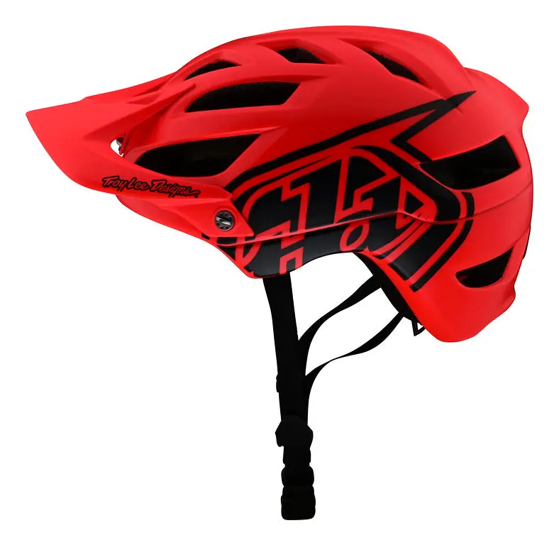 Troy Lee Designs A1 Mtb Helmet - Drone - Fire Red - 2022 1