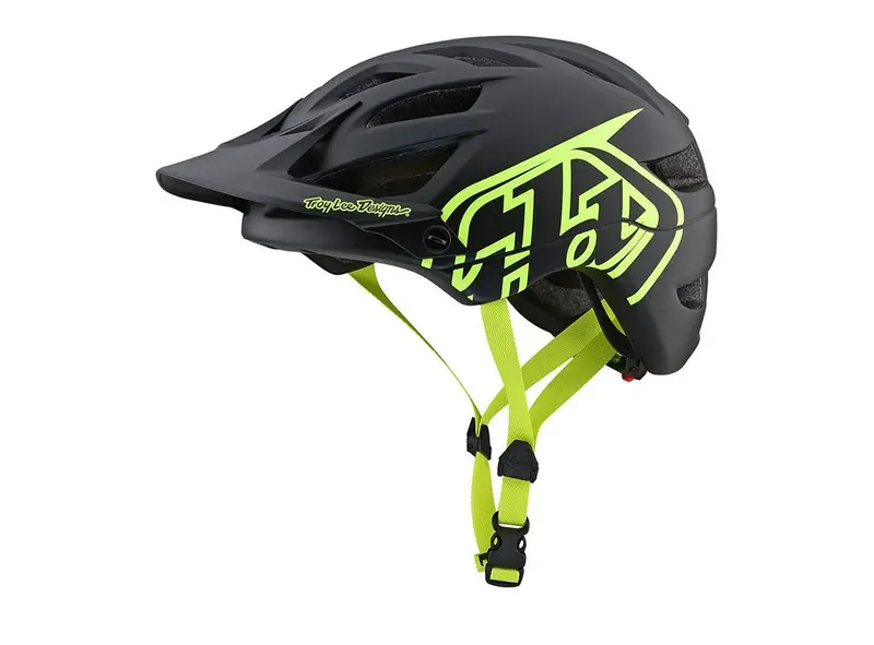 Troy Lee Designs A1 Mtb Helmet - Drone - Flo Yellow - 2019 1