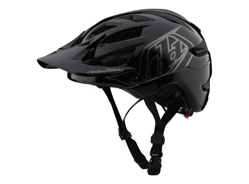 Troy Lee Designs A1 Mtb Helmet - Drone - Youth - Black-Silver - 2020 1