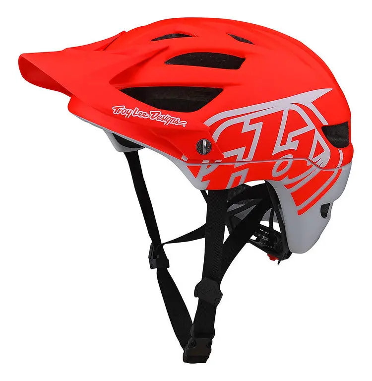 Troy Lee Designs A1 Mtb Helmet - Drone - Youth - Red - 2022 1