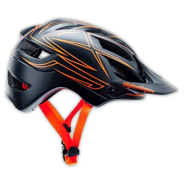 Troy Lee Designs A1 Mtb Helmet - Pinstripe - Red 1
