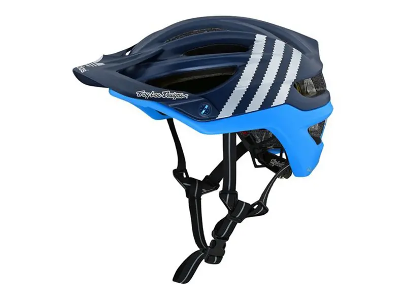 Troy Lee Designs A2 Mips Mtb Helmet - Adidas Ltd Edition - Team Navy-Light Black - 2019 1