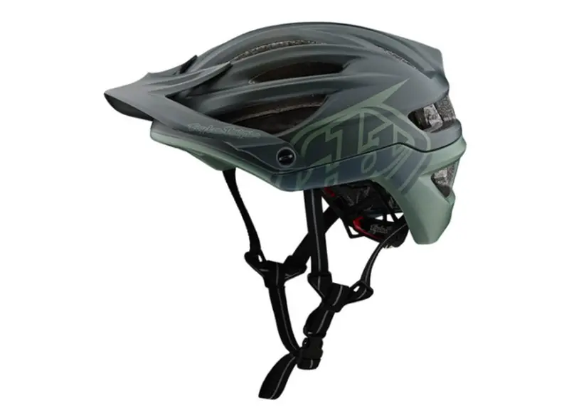 Troy Lee Designs A2 Mips Mtb Helmet - Decoy - Black-Flat Green - 2019 1