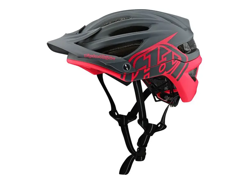Troy Lee Designs A2 Mips Mtb Helmet - Decoy - Dark Gray-Flo Pink - 2019 1
