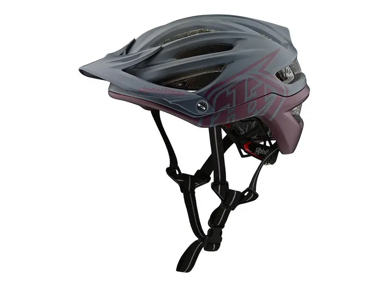 Troy Lee Designs A2 Mips Mtb Helmet - Decoy - Gray-Sangria - 2019 1