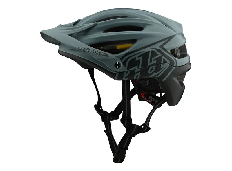 Troy Lee Designs A2 Mips Mtb Helmet - Decoy - Silver-Blue-Green - 2020 1