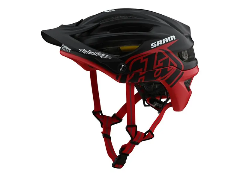 Troy Lee Designs A2 Mips Mtb Helmet - Decoy - Sram Black-Red - 2020 1
