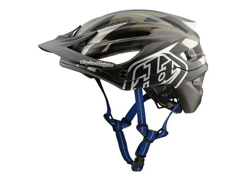 Troy Lee Designs A2 Mips Mtb Helmet - Jet - Gray 1