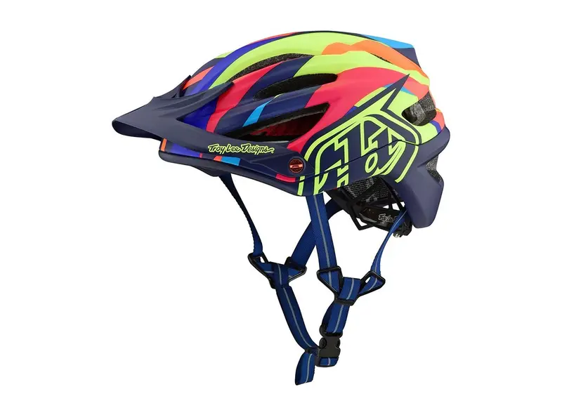 Troy Lee Designs A2 Mips Mtb Helmet - Jet - Yellow - 2019 1