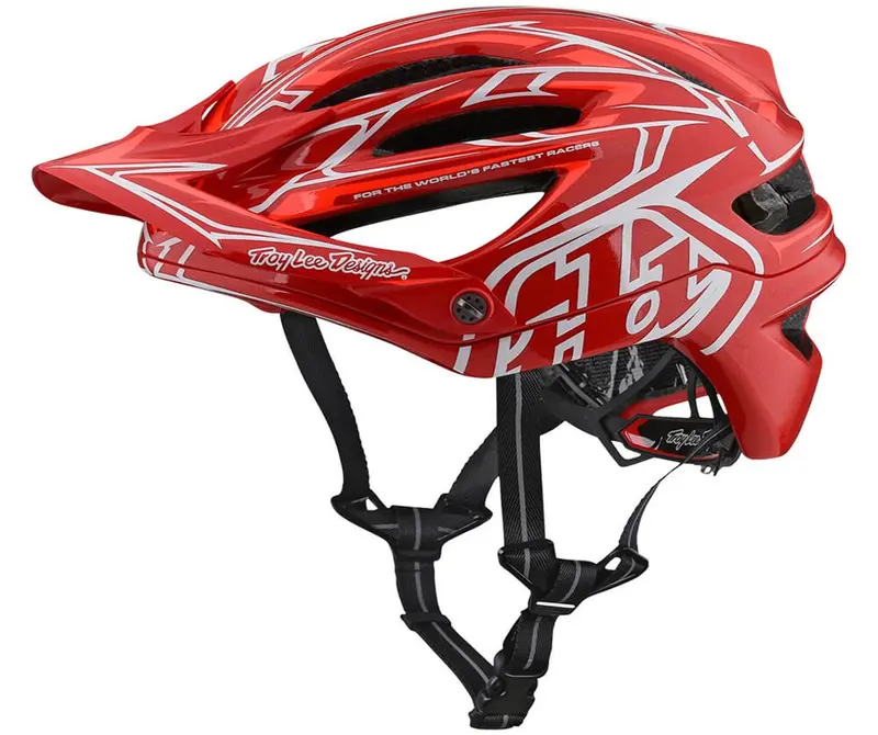 Troy Lee Designs A2 Mips Mtb Helmet - Pinstripe 2 - Red - 2018 1