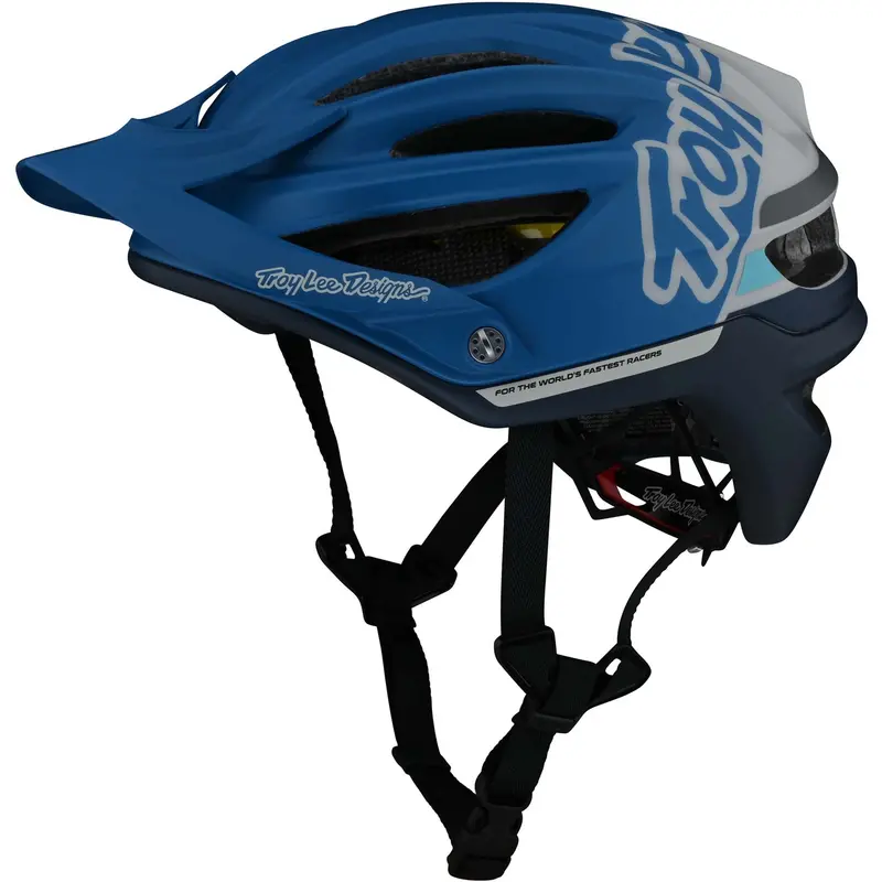 Troy Lee Designs A2 Mips Mtb Helmet - Silhouette - Blue 1