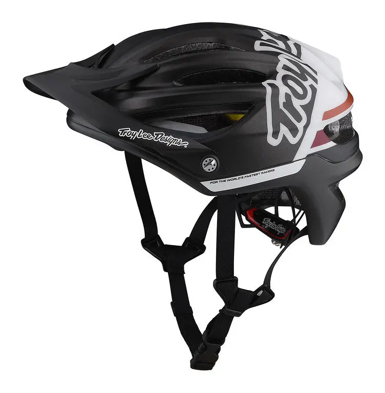 Troy Lee Designs A2 Mips Mtb Helmet - Silhouette - Charcoal-Rust 1