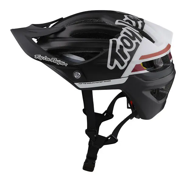 Troy Lee Designs A2 Mips Mtb Helmet - Silhouette - Charcoal-Rust 2