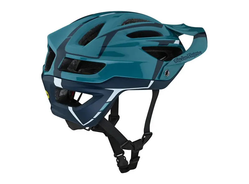 Troy Lee Designs A2 Mips Mtb Helmet - Sliver - Marine 2